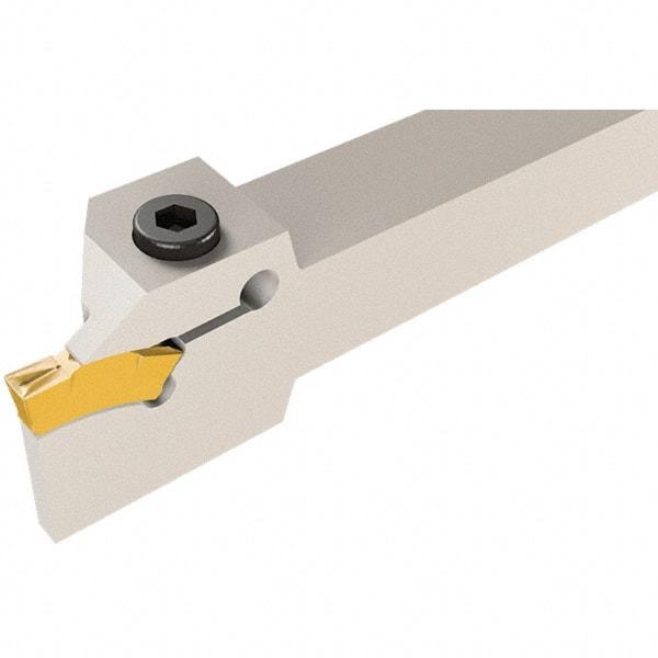 Iscar - TGD, External, Right Hand, 9mm Max Depth of Cut, 4 to 5mm Groove Width, Indexable Grooving Tool Holder - TGM... Insert Compatibility, 16mm Shank Height, 16mm Shank Width, 100mm OAL - USA Tool & Supply