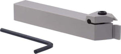 Iscar - TGD, External, Right Hand, 0.29" Max Depth of Cut, 0.118 to 1/8" Groove Width, Indexable Grooving Tool Holder - TGMF 3.. Insert Compatibility, 3/4" Shank Height, 3/4" Shank Width, 5" OAL - USA Tool & Supply