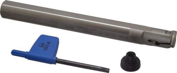 Iscar - TGI, Internal, Right Hand, 0.22" Max Depth of Cut, 0.118" Max Groove Width, Indexable Grooving Tool Holder - TGMF Insert Compatibility, 5/8" Shank Width, 5.9" OAL, Through Coolant - USA Tool & Supply