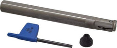 Iscar - TGI, Internal, Right Hand, 0.22" Max Depth of Cut, 0.118" Max Groove Width, Indexable Grooving Tool Holder - TGMF Insert Compatibility, 5/8" Shank Width, 5.9" OAL, Through Coolant - USA Tool & Supply