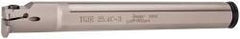 Iscar - TGI, Internal, Right Hand, 0.31" Max Depth of Cut, 0.118" Max Groove Width, Indexable Grooving Tool Holder - TGMF Insert Compatibility, 1" Shank Width, 7.85" OAL, Through Coolant - USA Tool & Supply