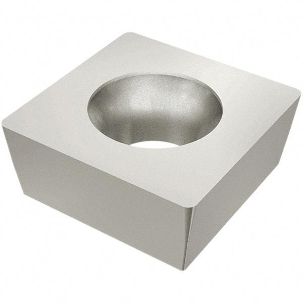 Iscar - SNMA432 Grade IC20 Carbide Turning Insert - Uncoated, 90° Square, 1/2" Inscr Circle, 3/16" Thick, 1/32" Corner Radius - USA Tool & Supply