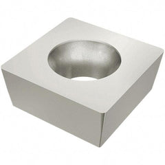Iscar - SNMA432 Grade IC20 Carbide Turning Insert - Uncoated, 90° Square, 1/2" Inscr Circle, 3/16" Thick, 1/32" Corner Radius - USA Tool & Supply