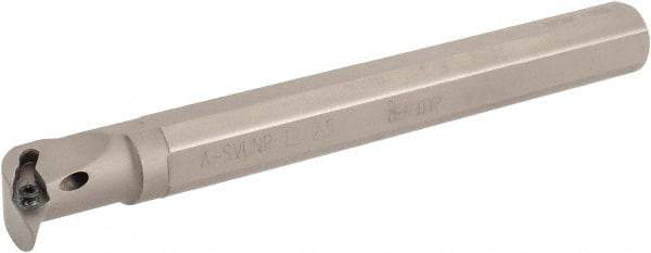 Iscar - 1.04" Min Bore Diam, 7" OAL, 3/4" Shank Diam, Indexable Boring Bar - 1.2" Max Bore Depth, VN.. 2.5 Insert, Screw Holding Method - USA Tool & Supply