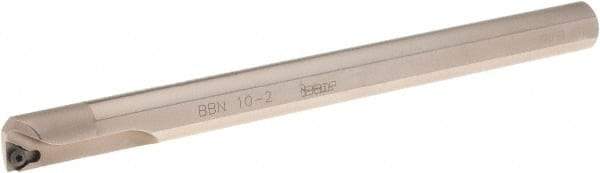 Iscar - 0.67" Min Bore Diam, 8" OAL, 5/8" Shank Diam, BBN Indexable Boring Bar - TP.. 2 Insert, Screw Holding Method - USA Tool & Supply