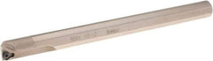 Iscar - 0.67" Min Bore Diam, 8" OAL, 5/8" Shank Diam, BBN Indexable Boring Bar - TP.. 2 Insert, Screw Holding Method - USA Tool & Supply