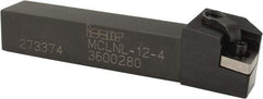 Iscar - MCLN, Left Hand Cut, 5° Lead Angle, 3/4" Shank Height x 3/4" Shank Width, Negative Rake Indexable Turning Toolholder - 5" OAL, CN..43.. Insert Compatibility, Series Isoturn - USA Tool & Supply