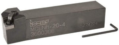 Iscar - MCLN, Right Hand Cut, 5° Lead Angle, 1-1/4" Shank Height x 1-1/4" Shank Width, Negative Rake Indexable Turning Toolholder - 6" OAL, CN.. Insert Compatibility, Series Comlock - USA Tool & Supply