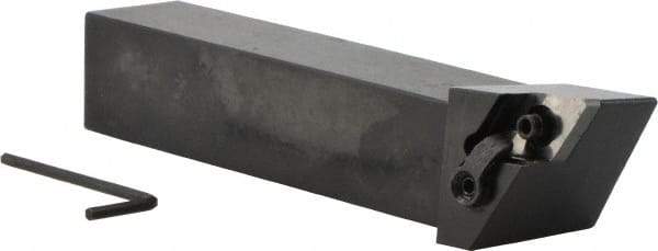 Iscar - MDJN, Right Hand Cut, 93° Lead Angle, 1" Shank Height x 1" Shank Width, Negative Rake Indexable Turning Toolholder - 6" OAL, DN..4.. Insert Compatibility, Series Isoturn - USA Tool & Supply