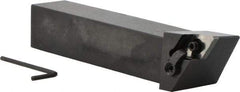 Iscar - MDJN, Right Hand Cut, 93° Lead Angle, 1" Shank Height x 1" Shank Width, Negative Rake Indexable Turning Toolholder - 6" OAL, DN..4.. Insert Compatibility, Series Isoturn - USA Tool & Supply