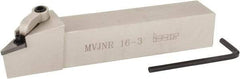 Iscar - MVJN, Right Hand Cut, 1" Shank Height x 1" Shank Width, Negative Rake Indexable Turning Toolholder - 6" OAL, VN..33. Insert Compatibility, Series Isoturn - USA Tool & Supply