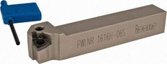 Iscar - PWLN, Right Hand Cut, 16mm Shank Height x 16mm Shank Width, Negative Rake Indexable Turning Toolholder - 100mm OAL, WN.. Insert Compatibility, Series Isoturn - USA Tool & Supply
