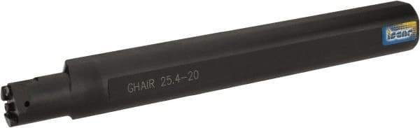 Iscar - 1-13/32" Min Bore Diam, 12" OAL, 1" Shank Diam, A-MCLN Indexable Boring Bar - 4" Max Bore Depth, CN.. 43.. Insert, Clamp Holding Method - USA Tool & Supply