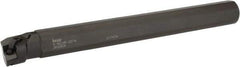 Iscar - 1-17/32" Min Bore Diam, 12" OAL, 1-1/4" Shank Diam, A-MCLN Indexable Boring Bar - 5" Max Bore Depth, CN.. 43.. Insert, Clamp Holding Method - USA Tool & Supply