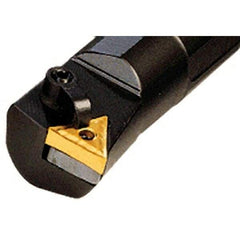 Iscar - 1.28" Min Bore Diam, 10" OAL, 1" Shank Diam, A-MTFN Indexable Boring Bar - TN.. 3.. Insert, Clamp Holding Method - USA Tool & Supply