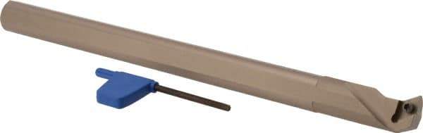 Iscar - 0.985" Min Bore Diam, 10" OAL, 3/4" Shank Diam, S-SDUC Indexable Boring Bar - 1.77" Max Bore Depth, DC.. 3 Insert, Screw Holding Method - USA Tool & Supply
