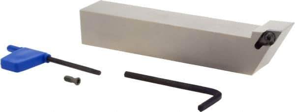 Iscar - SDJC, Right Hand Cut, 1" Shank Height x 1" Shank Width, Neutral Rake Indexable Turning Toolholder - 6" OAL, DC..3 Insert Compatibility, Series Isoturn - USA Tool & Supply