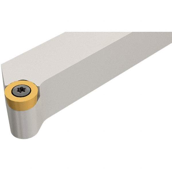 Iscar - SRGC, Left Hand Cut, 1/2" Shank Height x 1/2" Shank Width, Neutral Rake Indexable Turning Toolholder - 3-1/2" OAL, RC.T 0803 Insert Compatibility, Series Isoturn - USA Tool & Supply