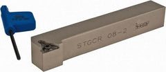 Iscar - STGC, Right Hand Cut, 91° Lead Angle, 1/2" Shank Height x 1/2" Shank Width, Neutral Rake Indexable Turning Toolholder - 3-1/2" OAL, TC.. Insert Compatibility, Series Isoturn - USA Tool & Supply