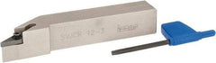 Iscar - SVJC, Right Hand Cut, 3° Lead Angle, 3/4" Shank Height x 3/4" Shank Width, Neutral Rake Indexable Turning Toolholder - 4-1/2" OAL, VB..33. Insert Compatibility, Series Isoturn - USA Tool & Supply