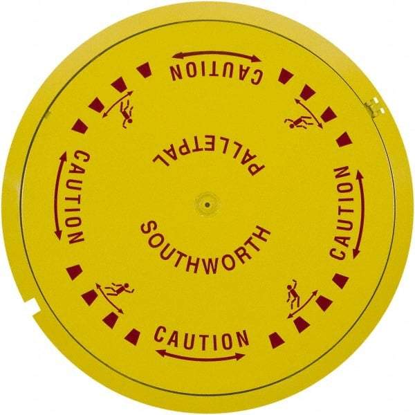 Pallet Pal - Turntables Type: Low Profile Disk Diameter (Inch): 43-5/8 - USA Tool & Supply