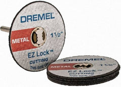 Dremel - 1/3" Hole, Bow Tie Mandrel Kit - 1-1/2" OAL, 1/8" Shank Diam - USA Tool & Supply