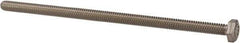 Value Collection - 1/4-20 UNC, 5-1/2" Length Under Head Hex Head Cap Screw - Fully Threaded, Grade 316 Stainless Steel, Uncoated, 7/16" Hex - USA Tool & Supply