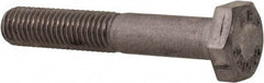 Value Collection - 1/4-28 UNF, 1-1/2" Length Under Head Hex Head Cap Screw - Fully Threaded, Grade 316 Stainless Steel, Uncoated, 7/16" Hex - USA Tool & Supply