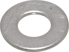 Value Collection - #10 Screw, Grade 316 Stainless Steel Standard Flat Washer - 13/64" ID x 7/16" OD, 0.031" Thick, Plain Finish - USA Tool & Supply