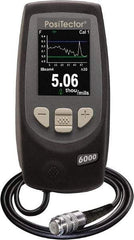 Made in USA - 0 to 250 mil Color LCD Coating Thickness Gage - For Use with PosTector 200, 6000, DPM, SPG & UTG Probes - USA Tool & Supply
