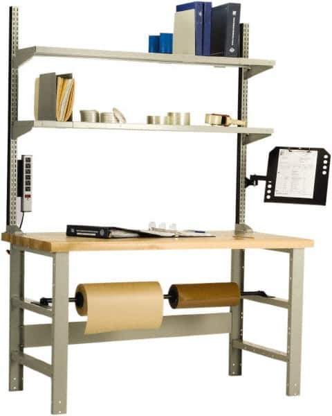 Rousseau Metal - 60" Wide, Packaging Work Station - 30" Deep, Holds up to 300 Lb - USA Tool & Supply