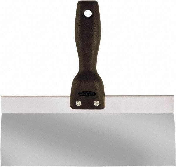 Hyde Tools - 10" Wide Flexible Blade Stainless Steel Joint Knife - Flexible, Polypropylene Handle - USA Tool & Supply