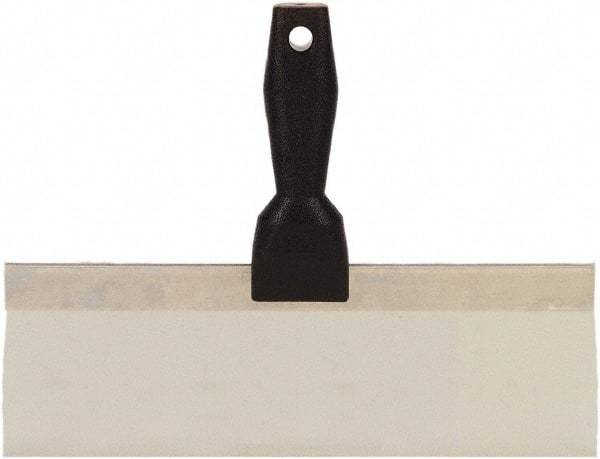 Hyde Tools - 12" Wide Flexible Blade Stainless Steel Joint Knife - Flexible, Polypropylene Handle - USA Tool & Supply