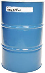 Master Fluid Solutions - Trim SOL nd, 54 Gal Drum Cutting & Grinding Fluid - Water Soluble, For Cutting, Grinding - USA Tool & Supply