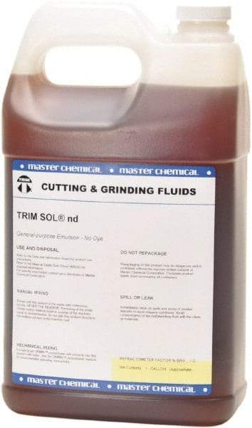 Master Fluid Solutions - 1 Gal Jug Cutting & Grinding Fluid - Liquid - USA Tool & Supply