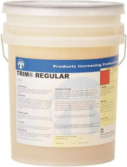 Master Fluid Solutions - Trim Regular, 5 Gal Pail Cutting & Grinding Fluid - Synthetic, For Cutting, Grinding - USA Tool & Supply