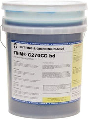 Master Fluid Solutions - Trim C270CG bd, 5 Gal Pail Cutting & Grinding Fluid - Synthetic, For Cutting, Grinding - USA Tool & Supply