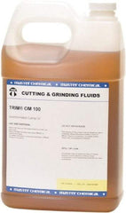 Master Fluid Solutions - Trim OM 100, 1 Gal Bottle Cutting Fluid - Straight Oil - USA Tool & Supply