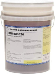 Master Fluid Solutions - Trim SC620, 5 Gal Pail Cutting & Grinding Fluid - Semisynthetic, For Cutting, Grinding - USA Tool & Supply