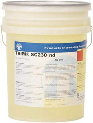 Master Fluid Solutions - Trim SC230 nd, 5 Gal Pail Cutting & Grinding Fluid - Semisynthetic, For Cutting, Grinding - USA Tool & Supply