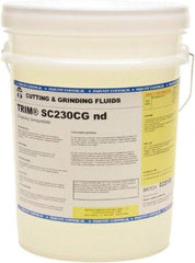 Master Fluid Solutions - Trim SC230CG nd, 5 Gal Pail Cutting & Grinding Fluid - Semisynthetic, For Cutting, Grinding - USA Tool & Supply