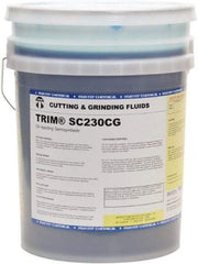 Master Fluid Solutions - Trim SC230CG, 5 Gal Pail Cutting & Grinding Fluid - Semisynthetic, For Cutting, Grinding - USA Tool & Supply