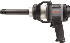 Proto - 1" Drive, 5,000 RPM, 2,500 Ft/Lb Torque Impact Wrench - Pistol Grip Handle, 900 IPM, 12 CFM, 90 psi, 1/2" NPT Inlet - USA Tool & Supply