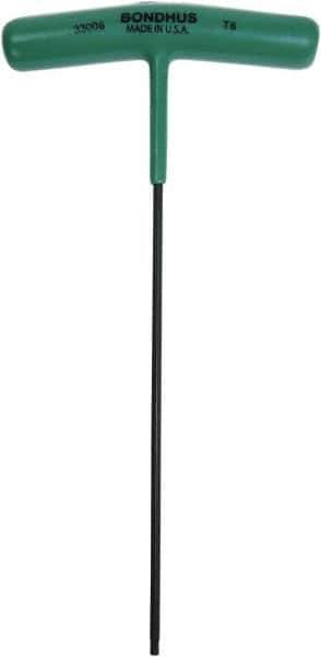 Bondhus - T6 Torx Key - T-Handle Cushion Grip - USA Tool & Supply