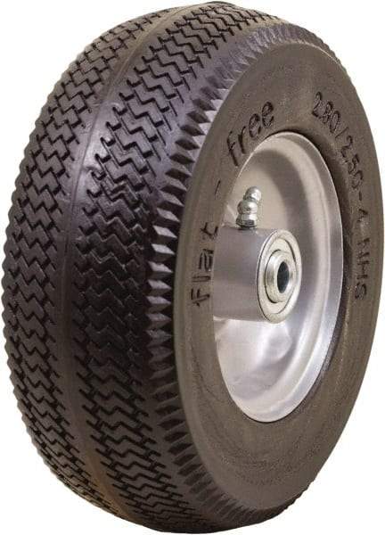 Marathon Industries - 3-1/64" Wide x 8-1/2" High x 4" Deep Sawtooth Flat Free Hand Truck Tire - 275 Lb Load Capacity - USA Tool & Supply