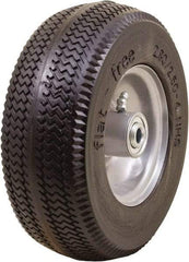 Marathon Industries - 3-1/64" Wide x 8-1/2" High x 4" Deep Sawtooth Flat Free Hand Truck Tire - 275 Lb Load Capacity - USA Tool & Supply