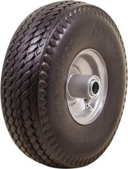 Marathon Industries - 3-19/64" Wide x 10-1/2" High x 4" Deep Flat Free Hand Truck Tire - 300 Lb Load Capacity - USA Tool & Supply