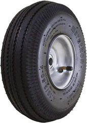 Marathon Industries - 3-19/64" Wide x 10-1/2" High x 4" Deep Sawtooth Pneumatic Hand Truck Tire - 300 Lb Load Capacity - USA Tool & Supply