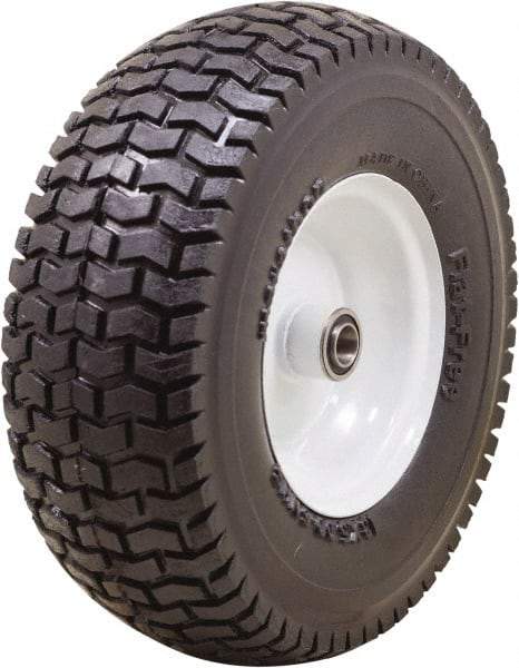 Marathon Industries - 4-1/2" Wide x 13" High x 7" Deep Turf Flat Free Hand Truck Tire - 400 Lb Load Capacity - USA Tool & Supply