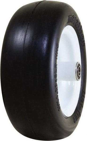 Marathon Industries - 4" Wide x 11" High x 5" Deep Flat Free Hand Truck Tire - 400 Lb Load Capacity - USA Tool & Supply
